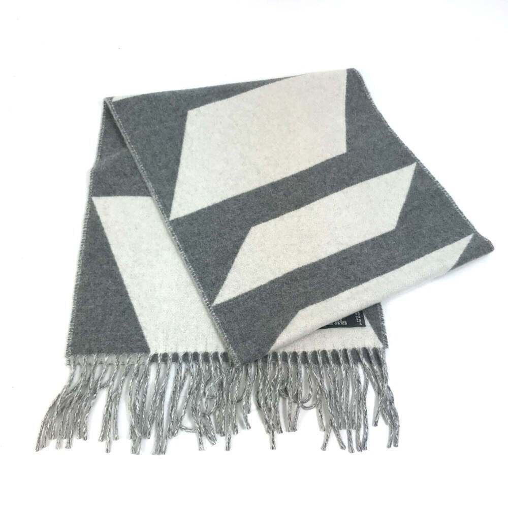 HERMES White Scarf - Picture 2 of 10